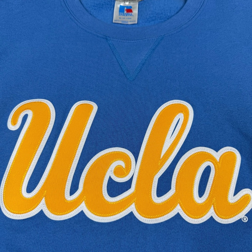 Russell Mens Blue UCLA Bruins Long Sleeve Crewneck Sweatshirt Size Small - Picture 3 of 8